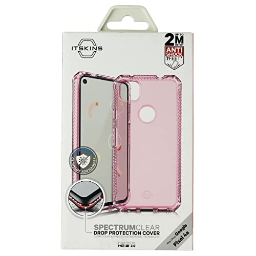 Itskins Spectrum Clear Series Case For Google Pixel 4a Pink