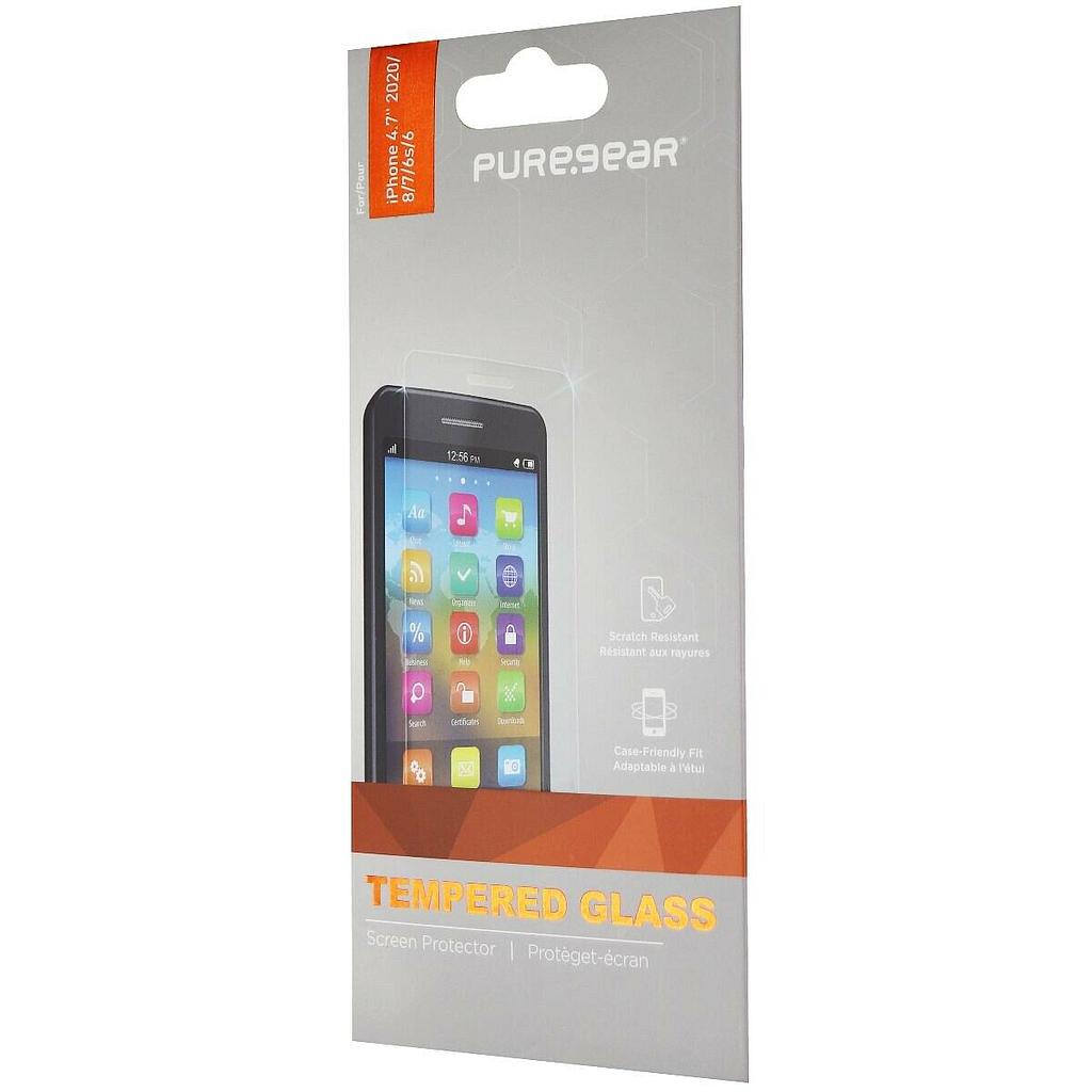 Puregear Precise Tempered Glass For Apple Iphone 8/7/6s/6 New Iphone Se 2020- Clear