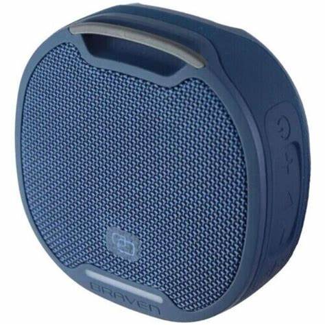 Braven Tap-In Brv-S Rugged Portable Bluetooth Speaker Blue