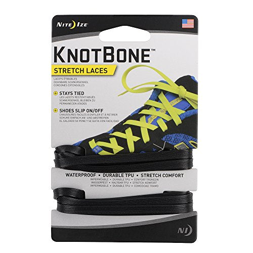 Nite Ize Knotbone Stretch Laces, Foliage Green