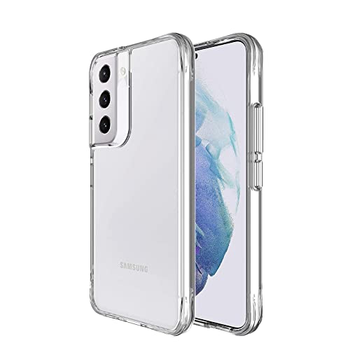 Prodigee Hero Clear | Samsung Galaxy S22 Plus Case |Transparent| Clear|Military Grade Drop Tested |Dual Layer Protection |Scratch Resistant |Shockproof |6.7 Inches