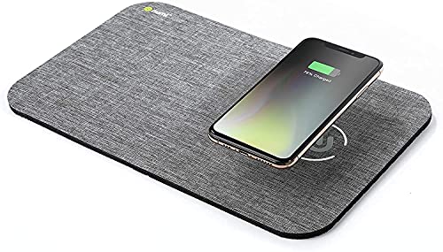 Numi Power Mat – 10 W Qi Certified Wireless Charging Mouse Pad