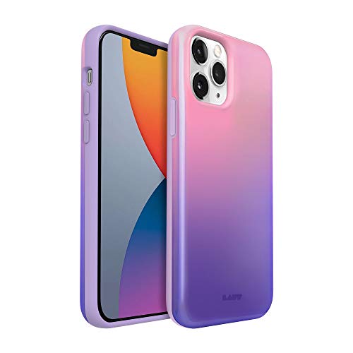 Laut Huex Fades Case Compatible With Iphone 12 Pro Max |Holographic Finish | 13ft./4m Impact Protection| Color Fade Design • Lilac