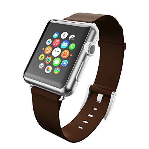 Incipio Apple Watch 38mm Premium Leather Watchband Espresso