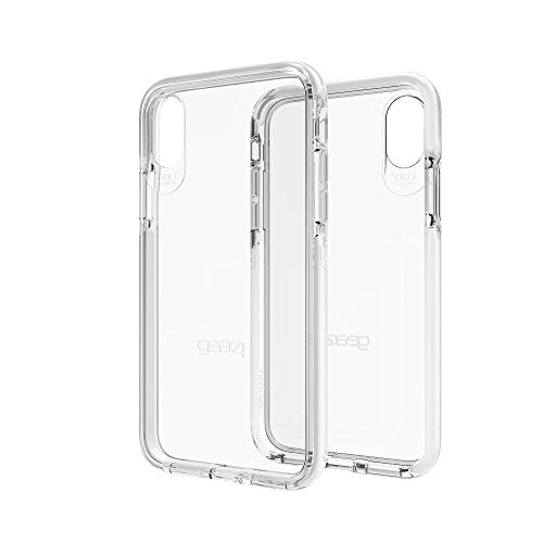 Gear4 Piccadilly Clear Case With Advanced Impact Protection [ Protected By D3o ], Compatible With Iphone X/Iphone Xs – White