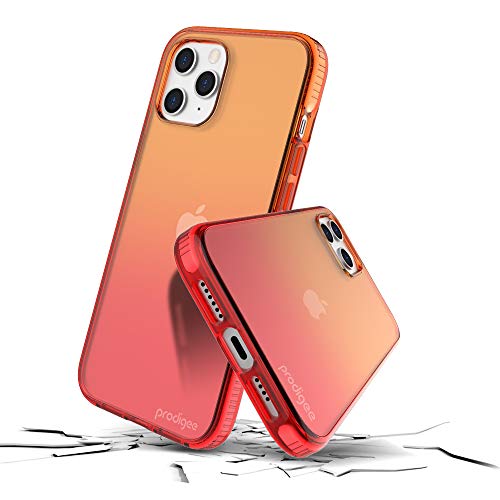 Prodigee Safetee Flow Passion | Iphone 12 Mini | Military Grade Drop Tested | Wireless Charging Compatible | Dual Layer Protection | Scratch Resistant | Shockproof | 5.4 Inch