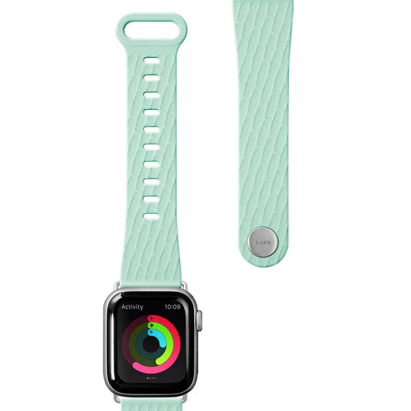 Laut Active 2.0 Sport Watch Strap Compatible With Apple Watch Series 1-8 & Se & Ultra (38mm / 40mm / 41mm) Mint