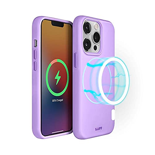 Laut Huex Pastel Case With Magsafe Compatible With Iphone 13 Pro (6.1") | Silky Smooth | Tactile Buttons • Violet