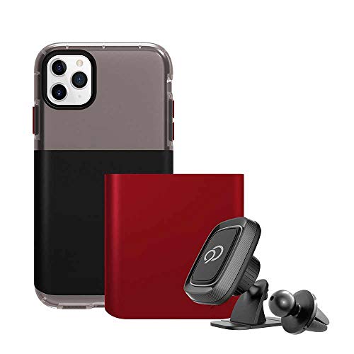 Nimbus9 Ghost 2 Pro Series Case For Iphone 11 Pro Max / Xs Max Clear/Black/Red