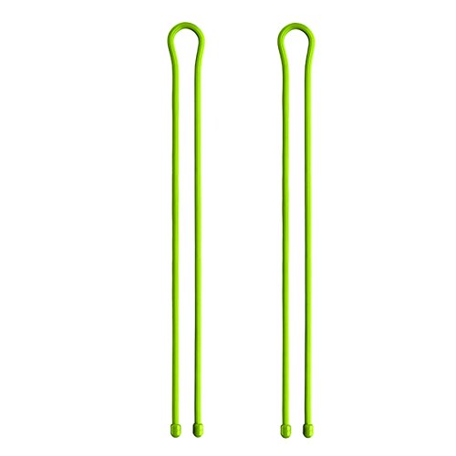 Nite Ize Gear Tie 24"-Lime Green 2pk