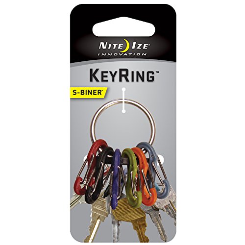 Nite Ize Krg-03-11 S-Biner Key Ring, Stainless