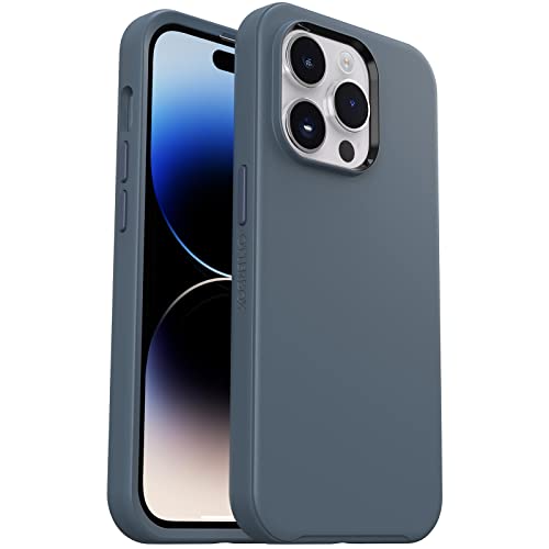 Otterbox Symmetry Series+ Antimicrobial Case With Magsafe For Iphone 14 Pro (Only) Bluetiful (Blue)