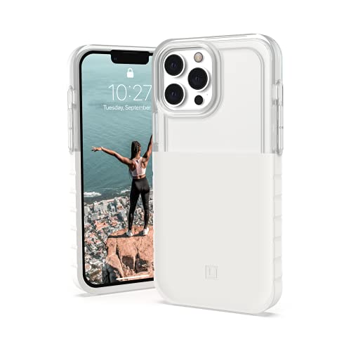 [U] By Uag Designed For Iphone 13 Pro Max Case White Marshmallow Dip Slim Lightweight Stylish Trendy Translucent Shock Absorbing Pc Tpu Modern Protective Phone Cover, [6.7 Inch Screen]