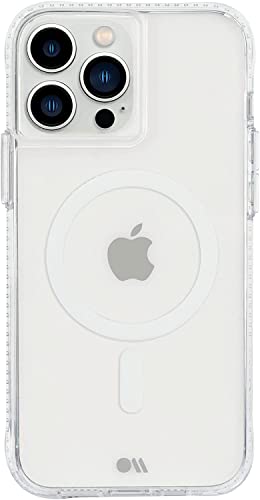 Case-Mate Tough Series Iphone 12 Pro Max/Iphone 13 Pro Max Case 6.7" Clear 15ft Drop Protection, Compatible With Magsafe & Wireless Charging Anti Yellowing Lightweight Cover, Anti Scratch Tech