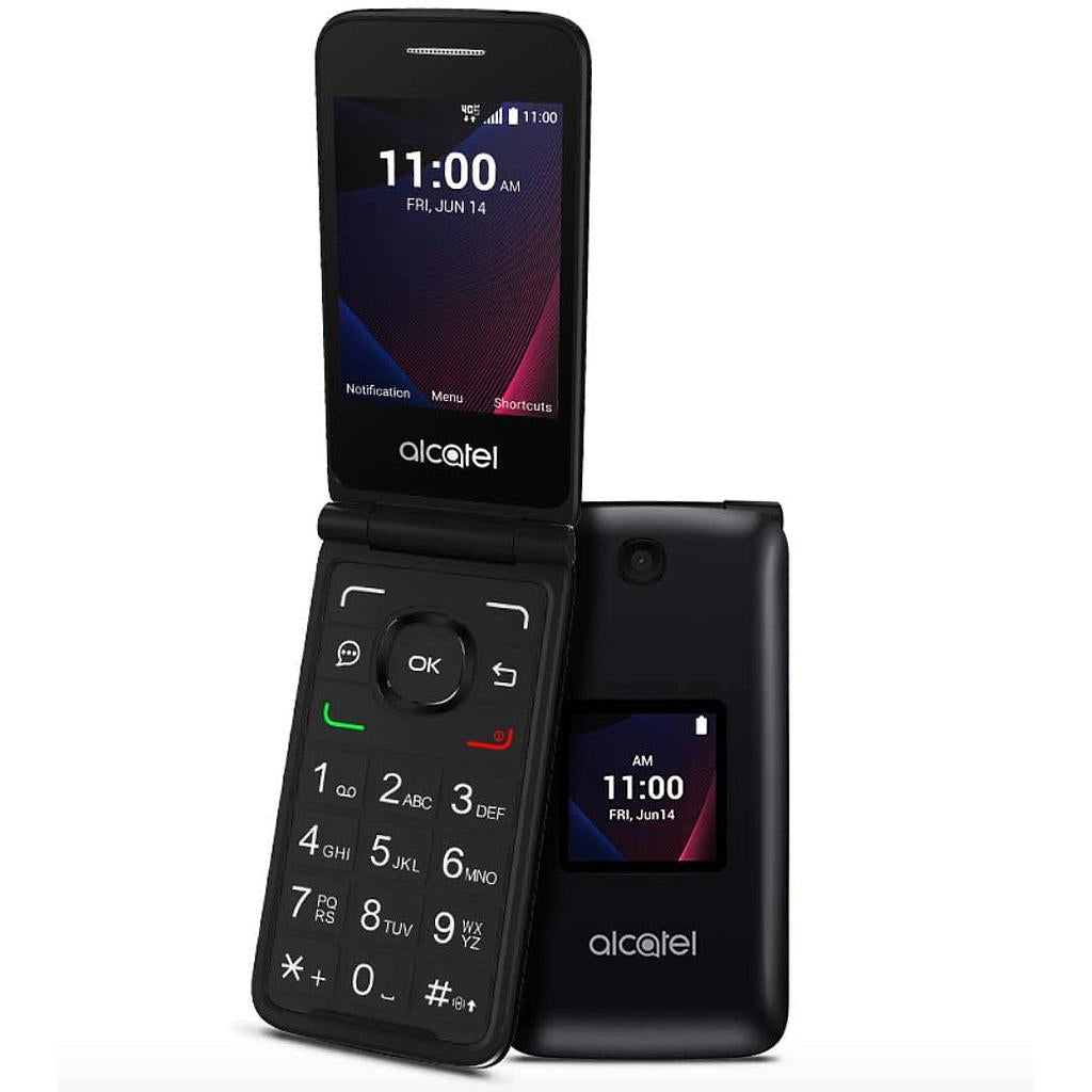 Tcl Communication Ltd - Go Flip V (4051s) - 8g - Black - Grade C - Locked To Verizon Prepaid - Fully Function Tested