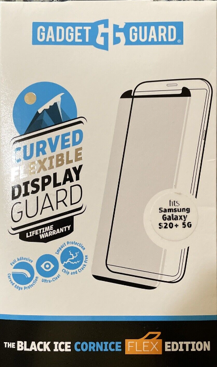 Gadget Guard Black Ice Cornice Flex Tempered Glass For Galaxy S20+