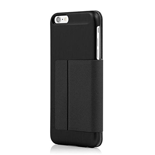 Iphone 6s Plus Case, Incipio Highland Premium Folio [Credit Card] Wallet Folio Fits Iphone 6 Plus, Iphone 6s Plus-Black/Black