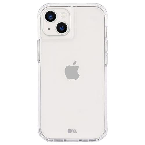 Case-Mate Iphone 13 Mini Case/Iphone 12 Mini Case Clear [10ft Drop Protection] [Wireless Charging Compatible] Tough Series Case Cover For Iphone 13 Mini / 12 Mini With Anti Yellowing, Anti Scratch