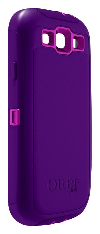 Otterbox Defender Series Case For Samsung Galaxy S Iii Cell Phones Pop Purple Transparent/Violet Purple