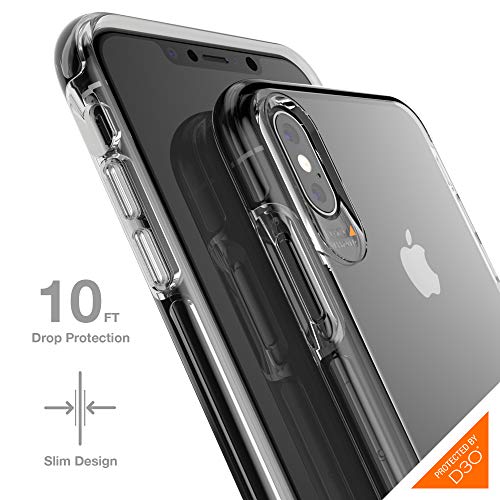 Gear4 Crystal Palace Case With Advanced Impact Protection By D3o Compatible With Iphone Xs Max Clear