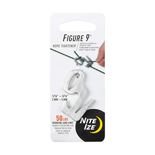 Nite Ize F9s-02-09 Figure 9 Emw7193824, Small, Silver