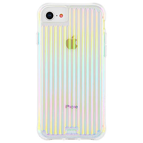 Case-Mate Case For Iphone Se (2020) Iphone 8 Case Tough Groove 4.7 Inch Iridescent