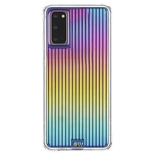 Case-Mate Tough Groove Iridescent Case For Samsung Galaxy S20 Protective Design 6.2 Inch Iridescent