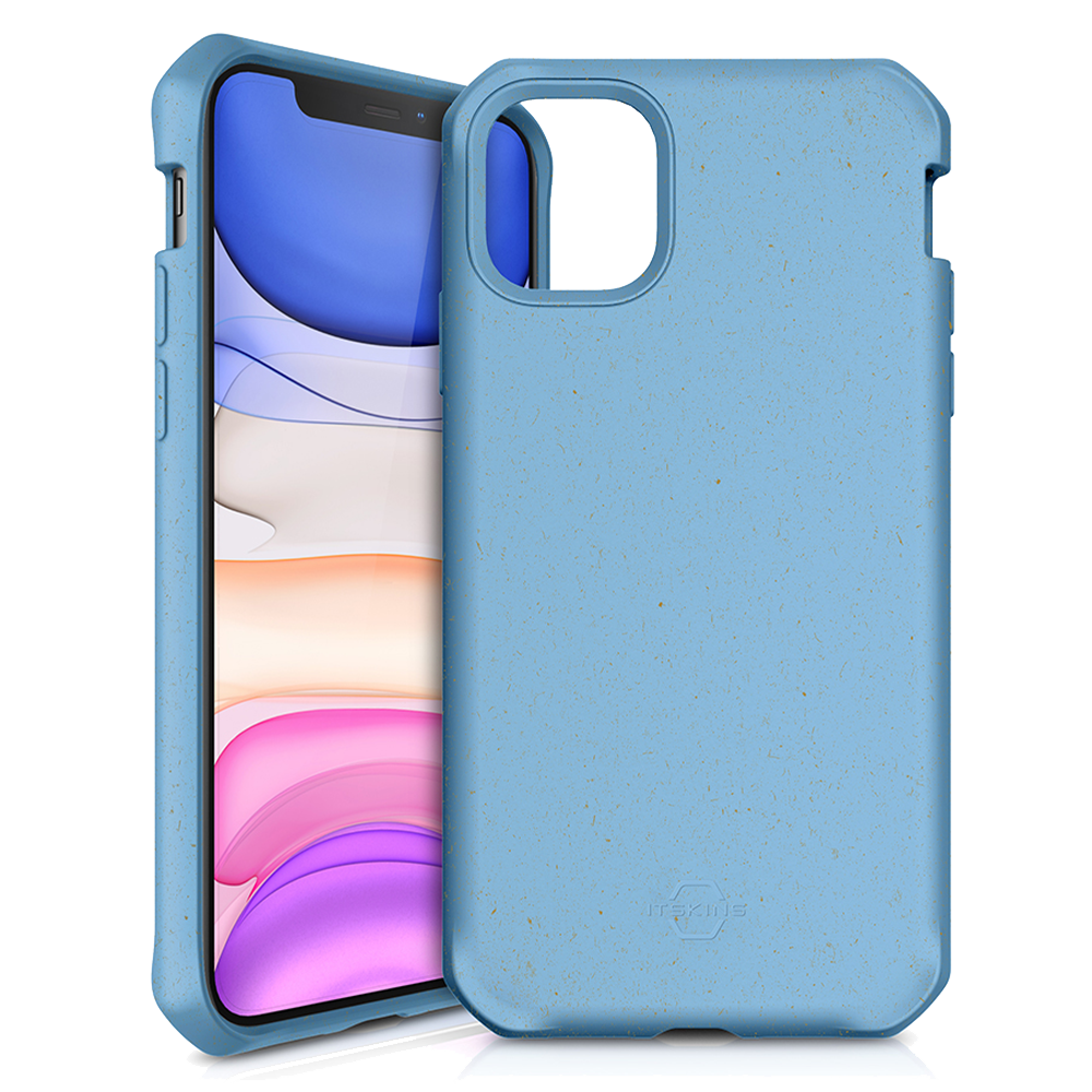 Itskins Feroniabio Terra Biodegradable Case For Apple Iphone 11 Blue