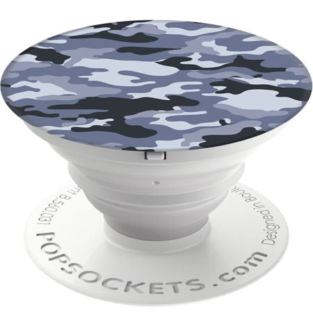 Popsockets Gray Camo Phone Grip Stand Holder