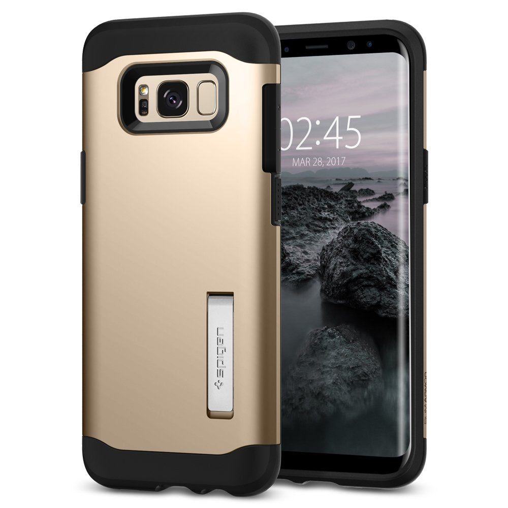 Spigen Slim Armor Designed For Samsung Galaxy S8 Case (2017) Rose Gold