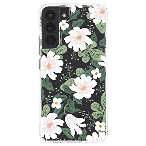 Rifle Paper Co. Samsung Galaxy S22 Plus Case 6.6' 10ft Drop Protection, Fashionable Case For S22 Plus, Scratch Resistant, Slim Fit, Enhanced Grip, Cute Phone Case, Willow