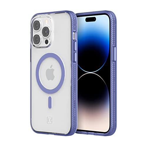 Incipio Idol For Magsafe Series Case For Iphone 14 Pro Max, Minimalist And Sustainable Protection Misty Lavender/Clear (Iph-2031-Mlc)