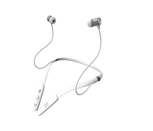 Ifrogz Audio Flex Force Wireless Bluetooth Neckband Earbuds White