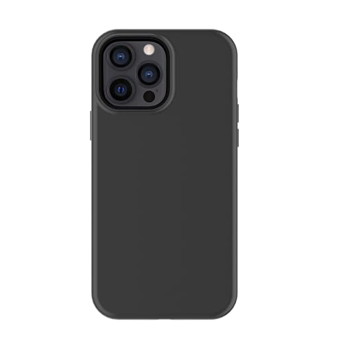 Prodigee Safetee Smooth Black | Iphone 14 & 13| Military Grade Drop Tested | Wireless Charging Compatible| Dual Layer Protection | Scratch Resistant | Shockproof | 6.1 Inch