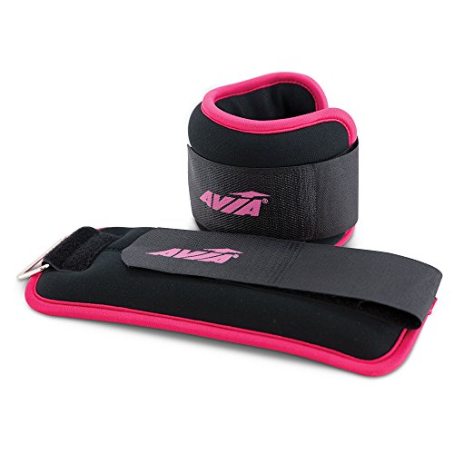 Avia Fitness 2 Lb. Ankle Weights Pink