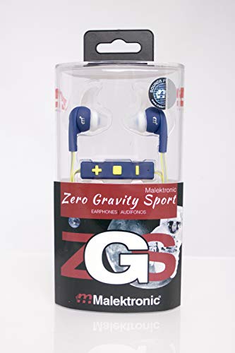 Malektronic Zero Gravity Sport Wireless Earphones With Reflective Wire