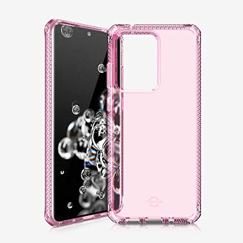 Itskins Spectrum Clear Protective Phone Case For Galaxy S20 Ultra Light Pink