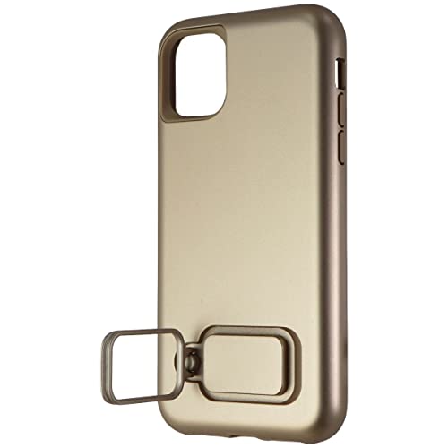 Skech Slim Shockproof Anti-Slip Vortex Hybrid Case With Adjustable Ring Kickstand For Apple Iphone 11 Iphone Xr, 6.1" [Wireless Charging Compatible] Champagne