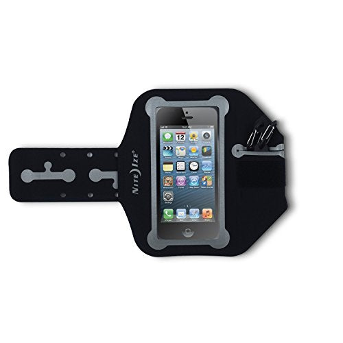 Nite Ize Action Armband Adjustable Smartphone Holder For Hitting The Gym, Running, + Biking