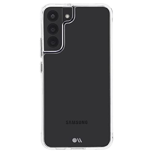 Case-Mate Samsung Galaxy S22 Plus Case 6.6" Clear With 10ft Drop Protection & Wireless Charging Tough Series Case For S22 Plus Anti Yellowing Lightweight Cover With Anti Scratch Technology