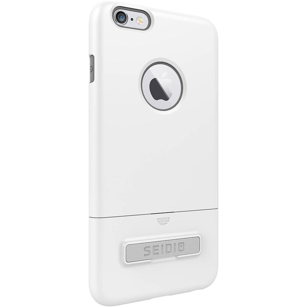 Seidio Cell Phone Case For Apple Iphone 6/6s Glossed White/Gray