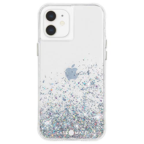 Case-Mate Twinkle Ombre Case For Iphone 12 Mini (5g) 10 Ft Drop Protection 5.4 Inch Multi Color