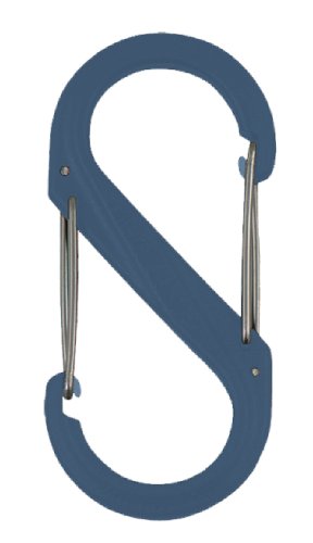 Nite Ize Sbp6-03-27 S-Biner Double Gated Plastic Carabiner, Size #6, Slate