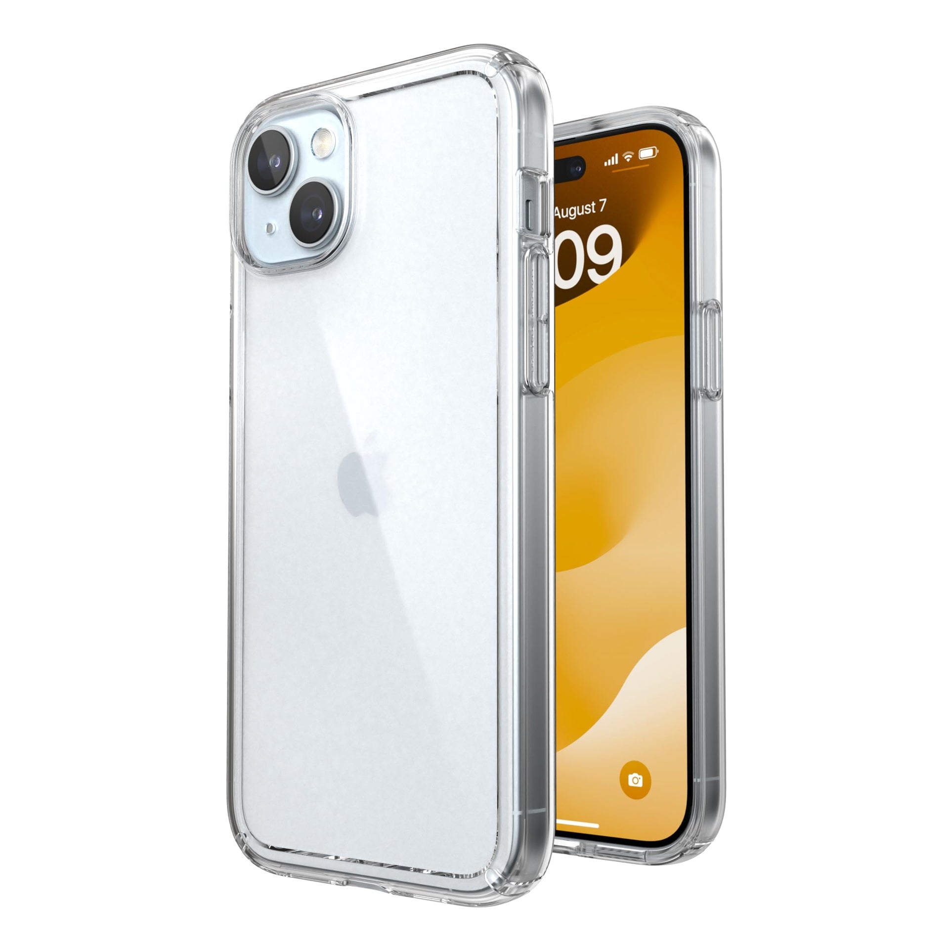 Speck Clear Iphone 15 Plus Case Slim, Drop Protection For Iphone 15 Plus & Iphone 14 Plus Scratch Resistant, Anti-Yellowing, 6.7 Inch Phone Case Gemshell Clear