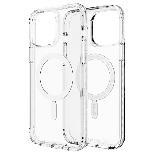 Zagg Gear4 Crystal Palace Snap Case Crystal Clear Impact Protection With Magsafe Compatibility For Apple Iphone 13 Pro Max Clear,702008201