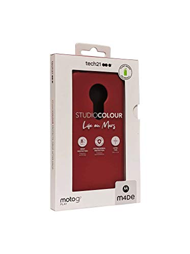 Tech21 Studio Colour Case For Moto G7 Play Red