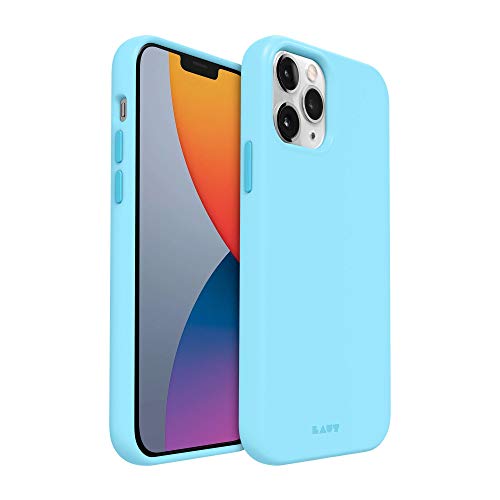 Laut Huex Pastels Case Compatible With Iphone 12 Mini | Silky Smooth| 13ft./4m Impact Protection| Pastel Colors Design • Baby Blue