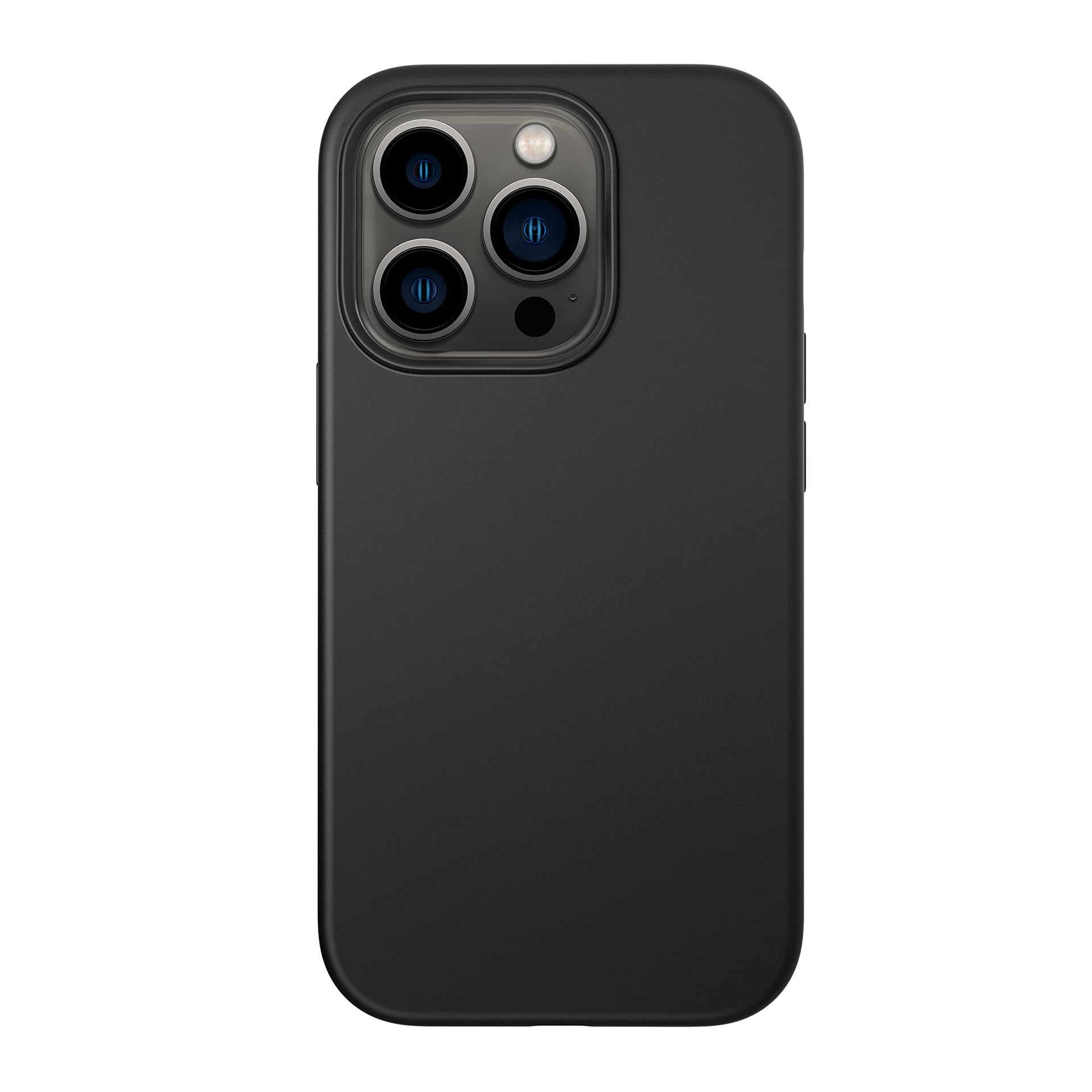 Prodigee Iphone 14 Pro Max Safetee Smooth Black + Mag|Drop Tested |Soft Dual Layer Cover| Wireless Charging Compatible|Shockproof |Scratch Resistant | 6.7 Inch |