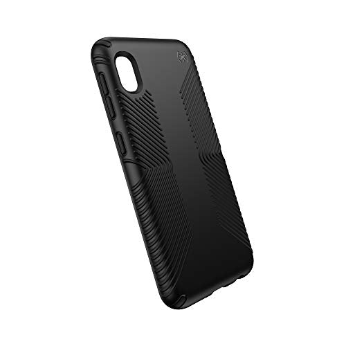 Speck Presidio Grip Samsung Galaxy A10e Case, Black/Black (129866-1050)