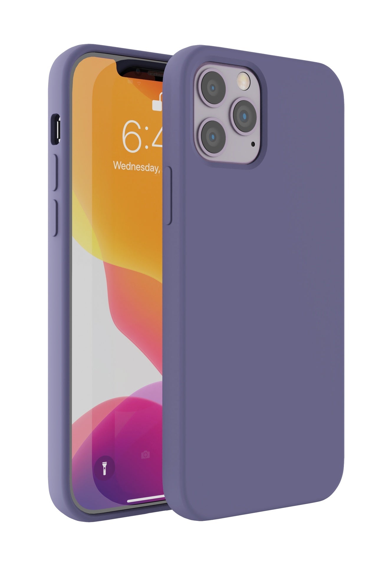 Base Liquid Silicone Gel/Rubber Case Iphone 12 Mini (5.4) Purple